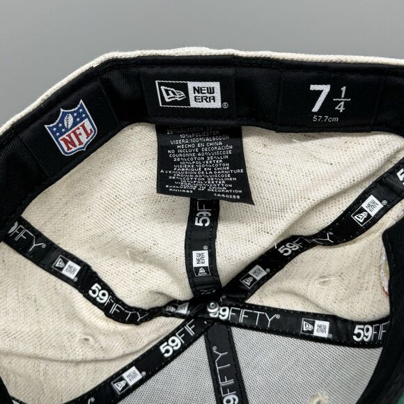New Era San Francisco 49ers Candlestick Park Farewell Linen 59FIFTY 7 1/4 RARE - Picture 8 of 9